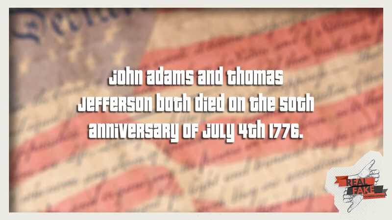 Real or Fake: Founding Fathers 