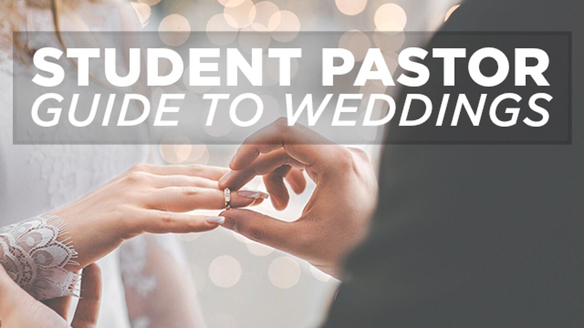 The Student Pastor's Guide to Weddings image number null