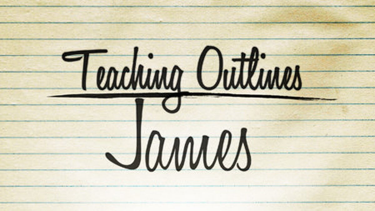 Teaching Outlines: James image number null
