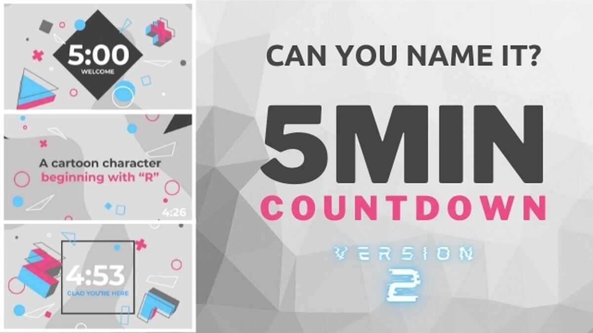 Can You Name - Countdown V2 | Video | Download Youth Ministry