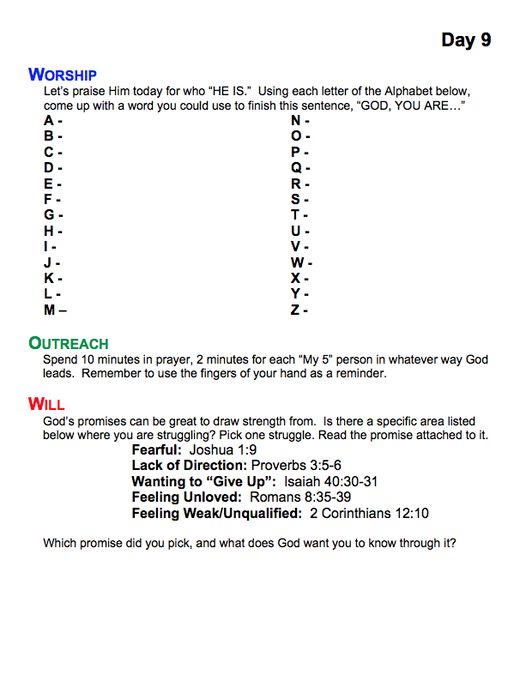 “My 5” 30-Day Devotional image number null