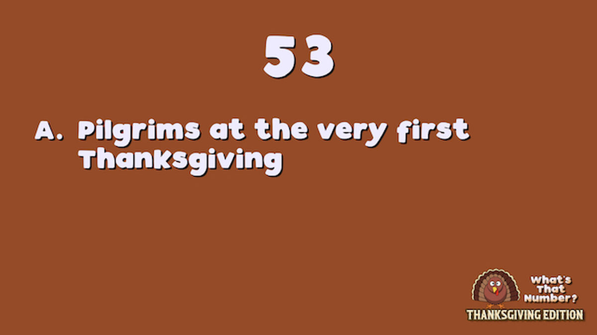 What's That Number? Thanksgiving Edition image number null