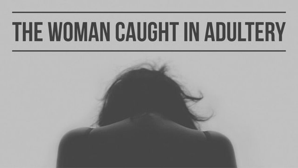 The Woman Caught In Adultery image number null