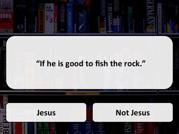 Lost in Translation: Jesus Edition 