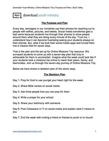 Mission Trip to Your School