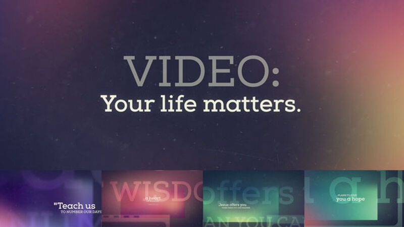 Your Life Matters Video