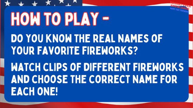 Rocket Your Knowledge - Name That Firework