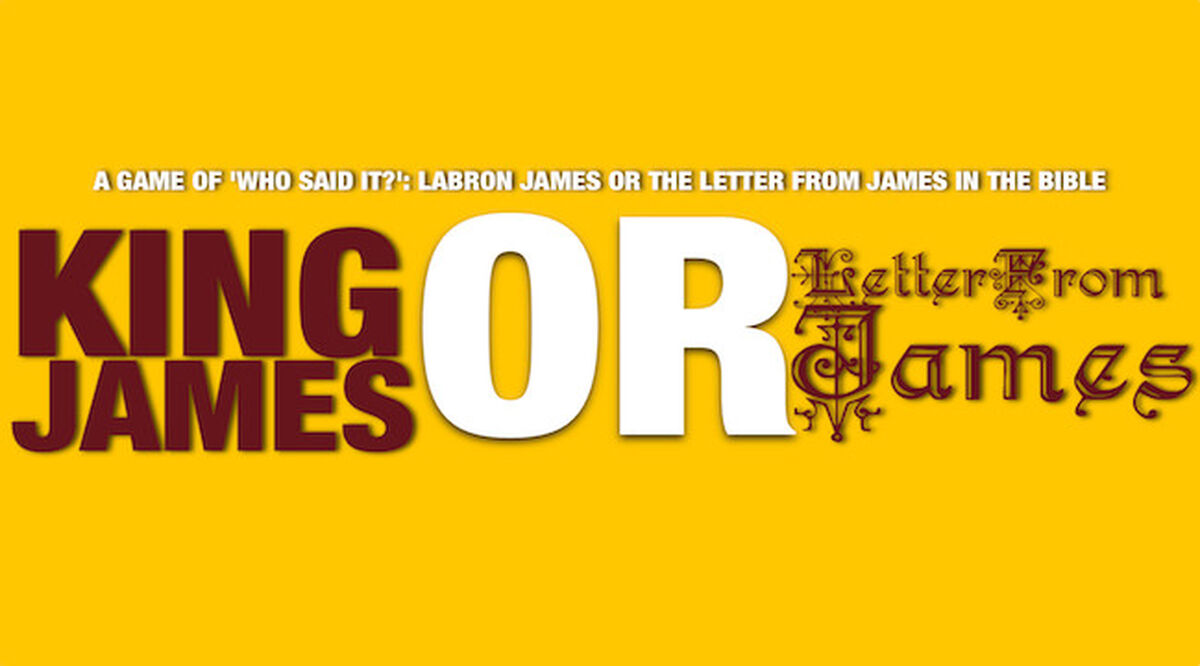 King James or Letter from James image number null