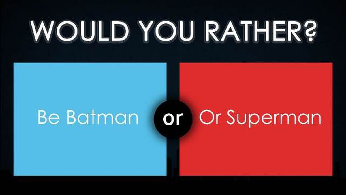 Would You Rather - Superhero Edition image number null