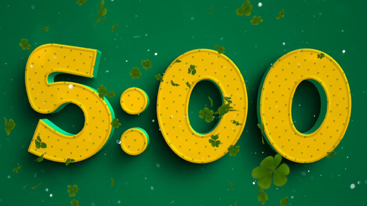 st patricks day countdown clock facebook