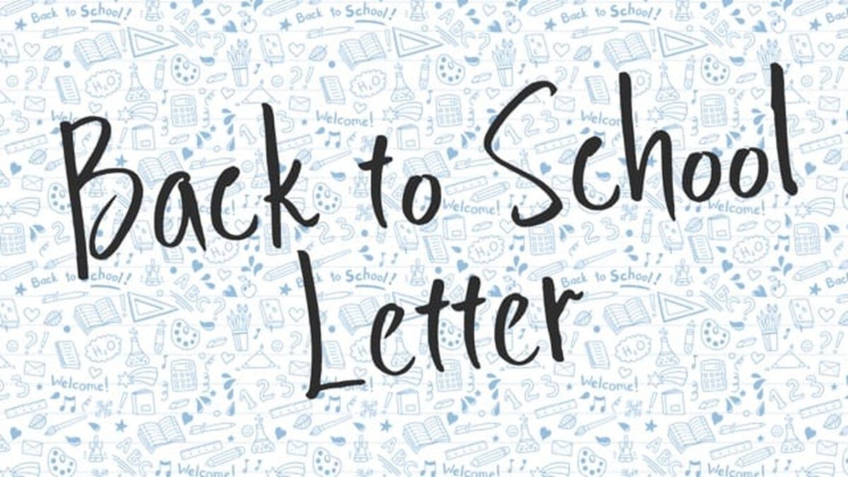 Back to School Letter image number null