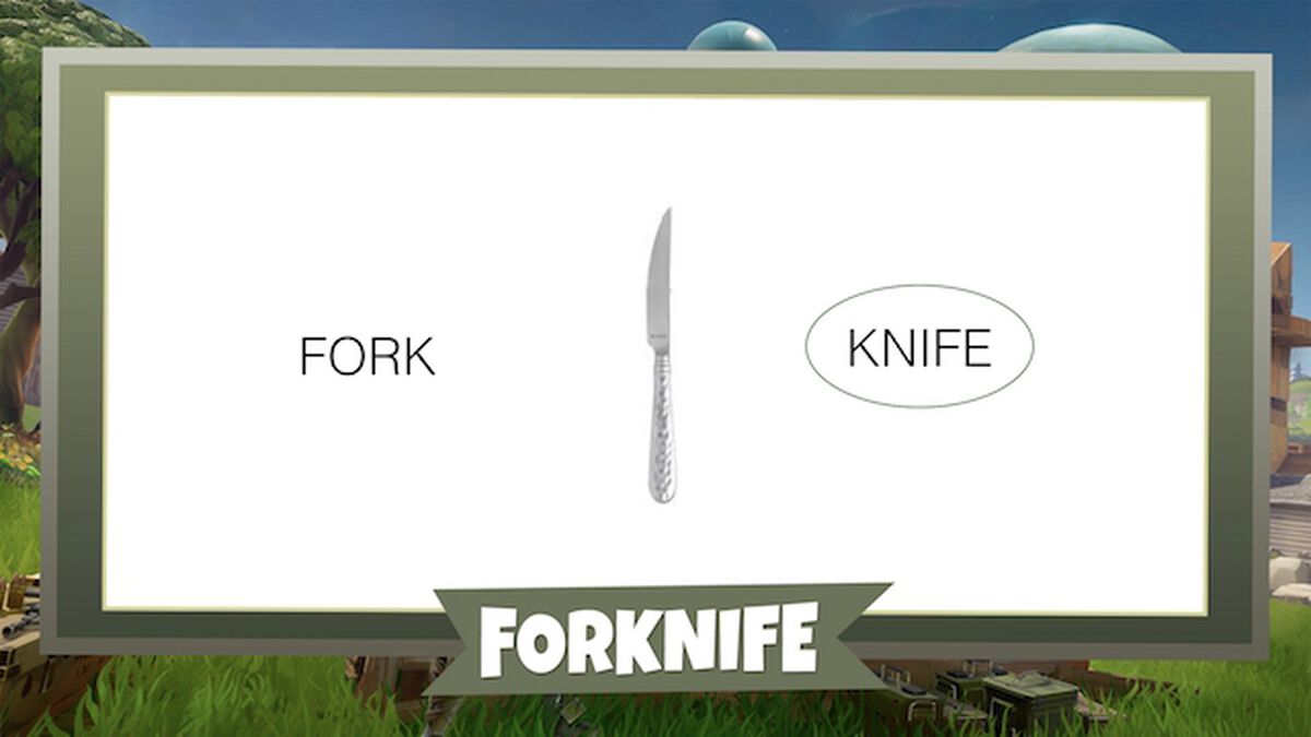 Forknife image number null