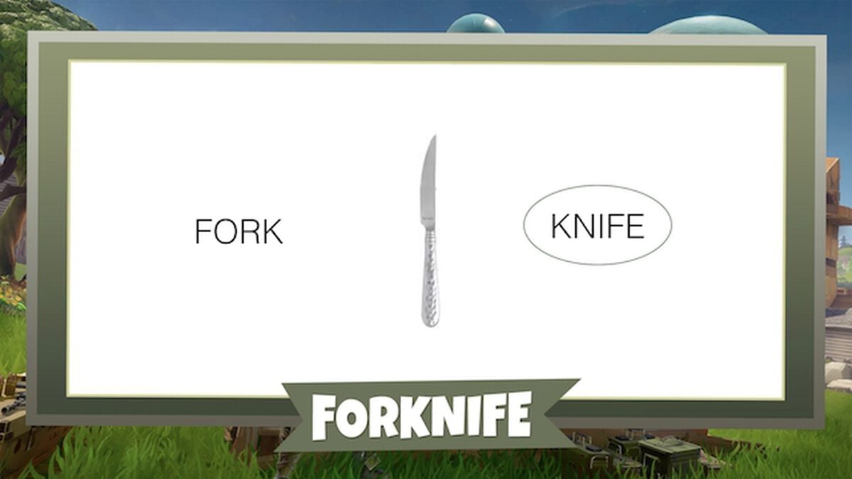 Forknife image number null