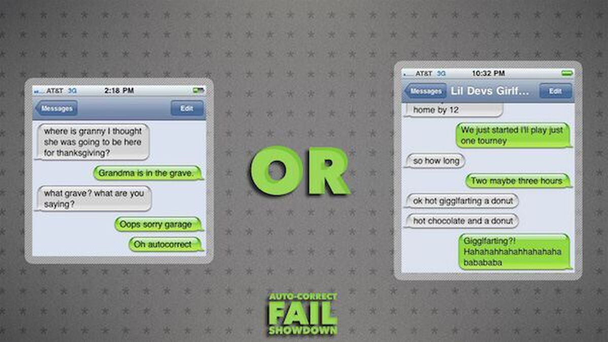 Auto-Correct Fail Showdown image number null