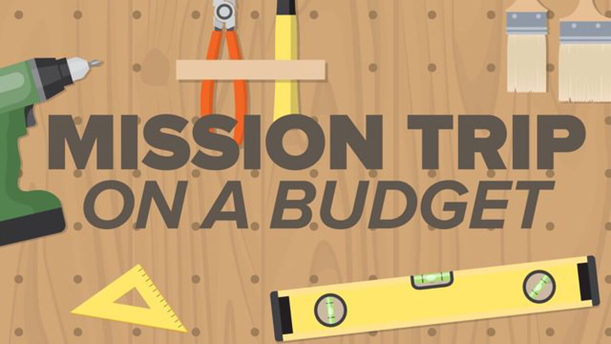 mission trip budget template