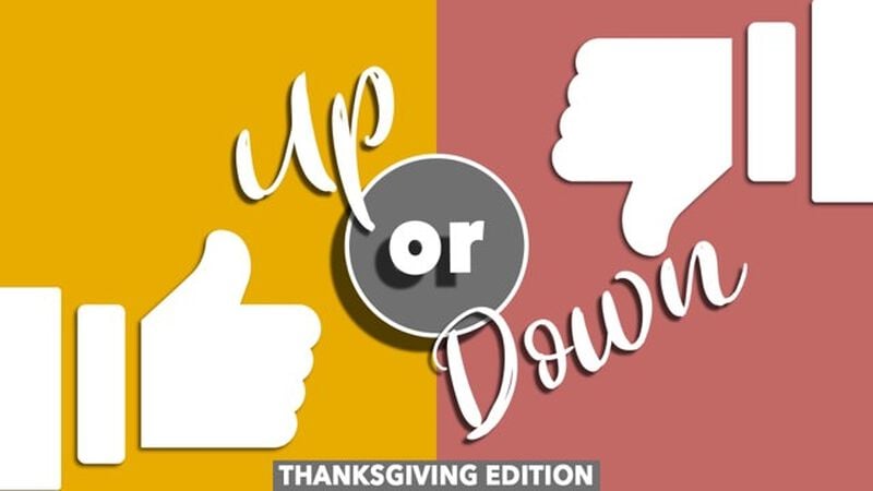 Up or Down: Thanksgiving Edition