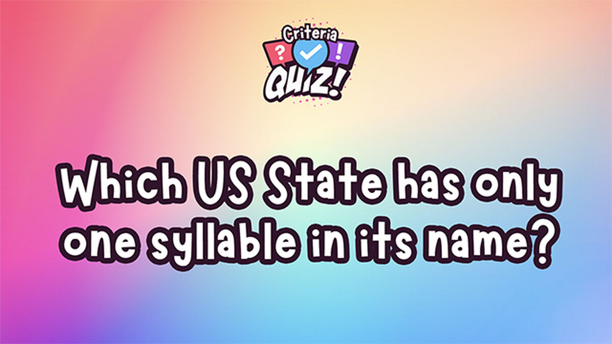 Criteria Quiz image number null