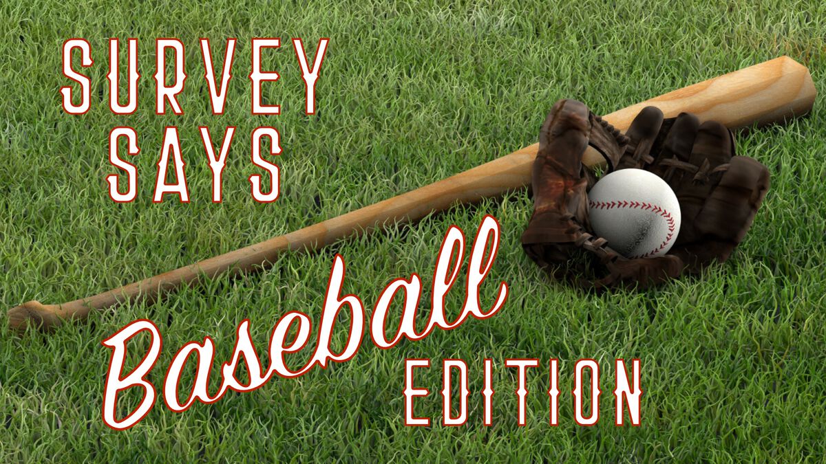 Survey Says Baseball Edition image number null