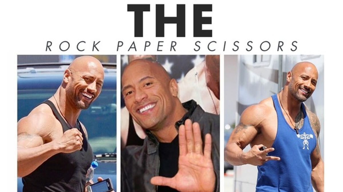 The Rock Rock Paper Scissors