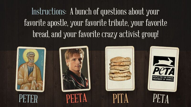 Peter, Peeta, pita or PETA - Vol. 2