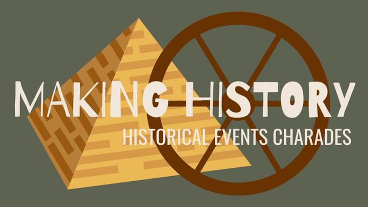 Making History: Historical Events Charades | History | Download Youth ...