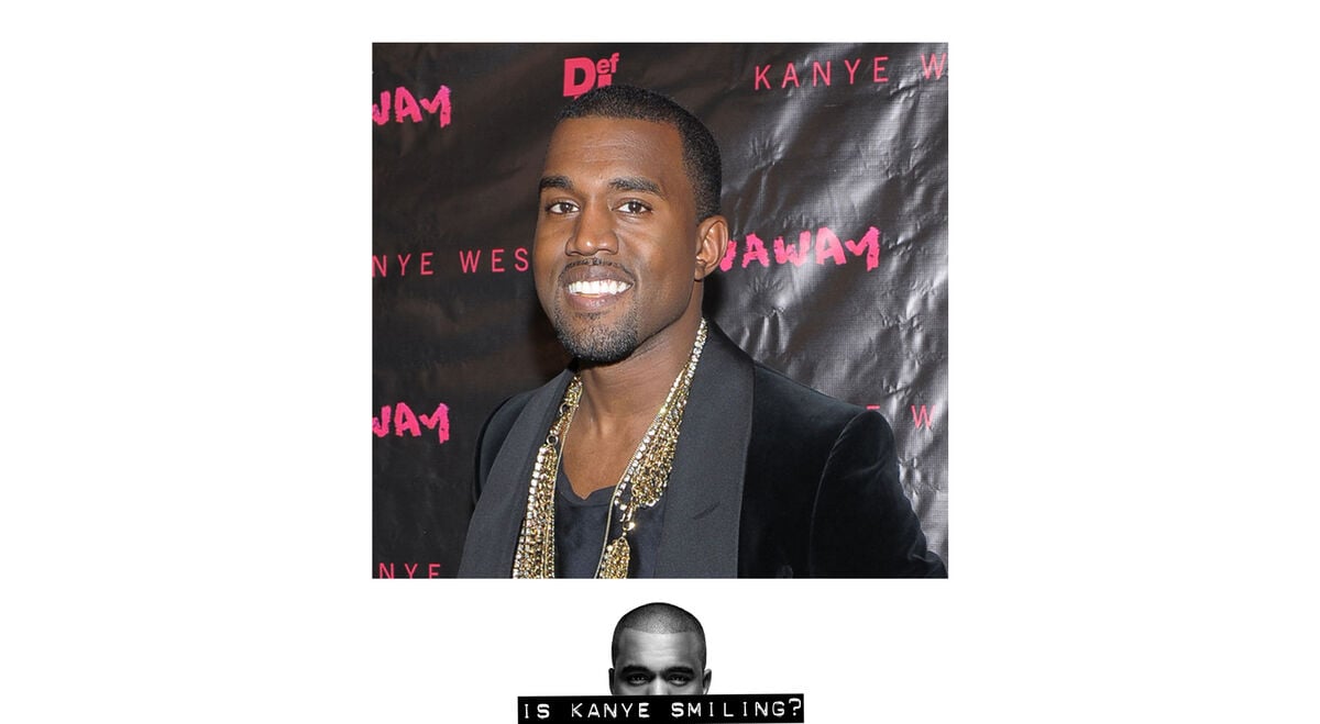 Is Kanye Smiling? image number null