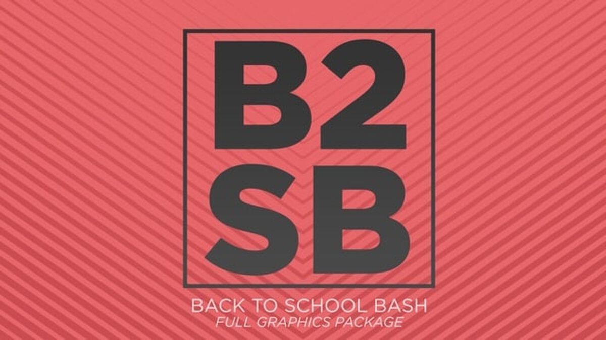 Back to School Bash Graphics image number null