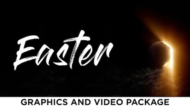 Easter Empty Tomb Graphics and Videos