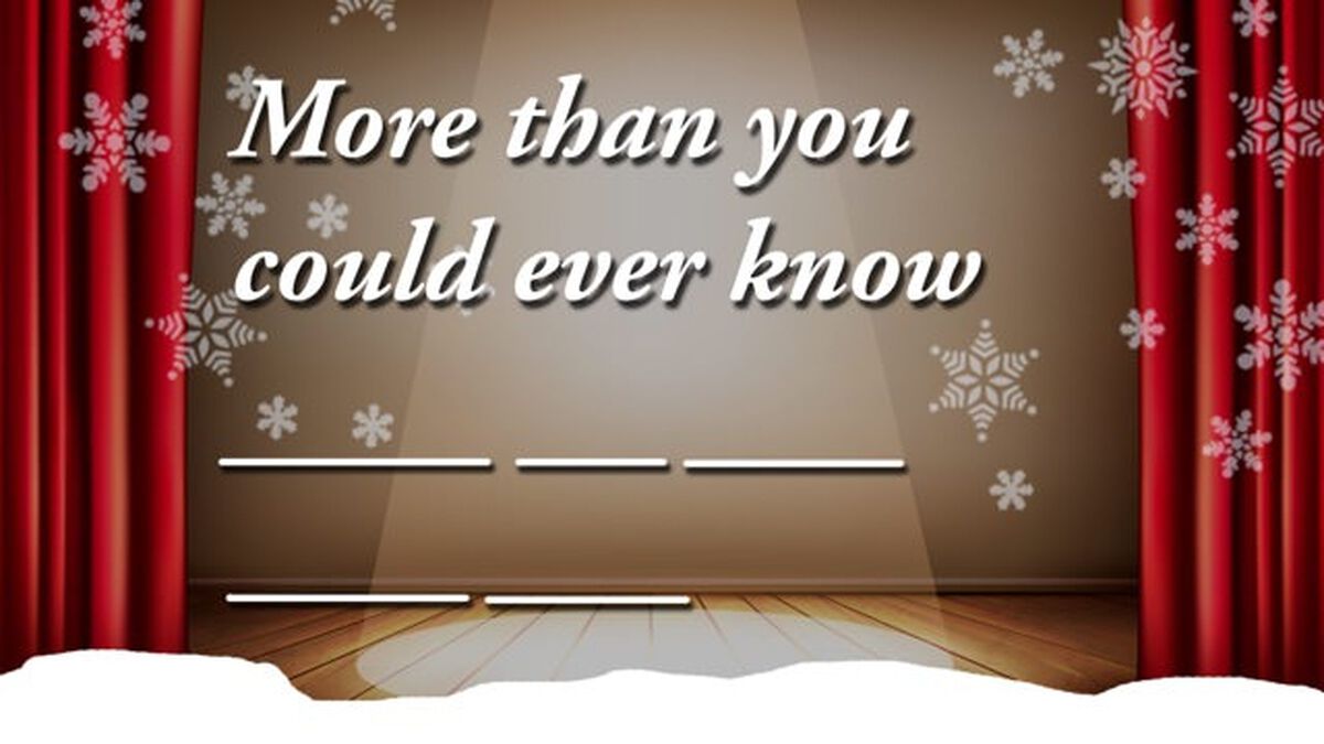 Finish the Lyrics: Christmas Edition image number null