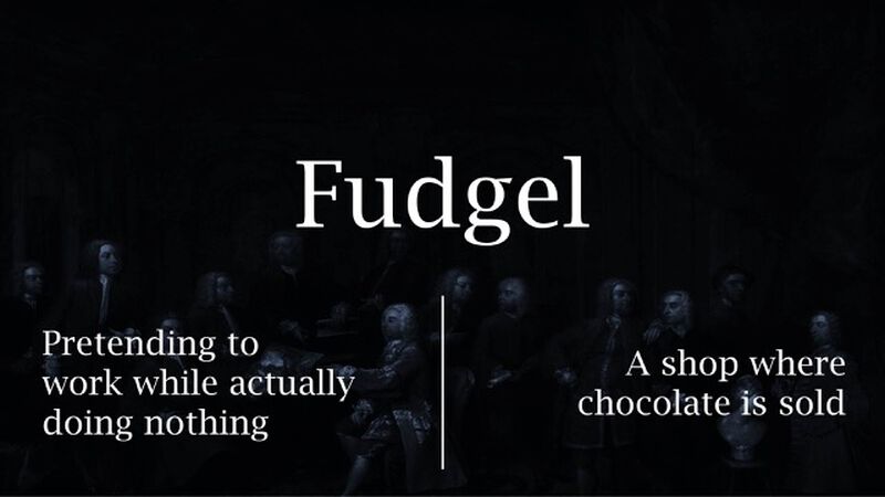 Slang Game - 19th Century Britain