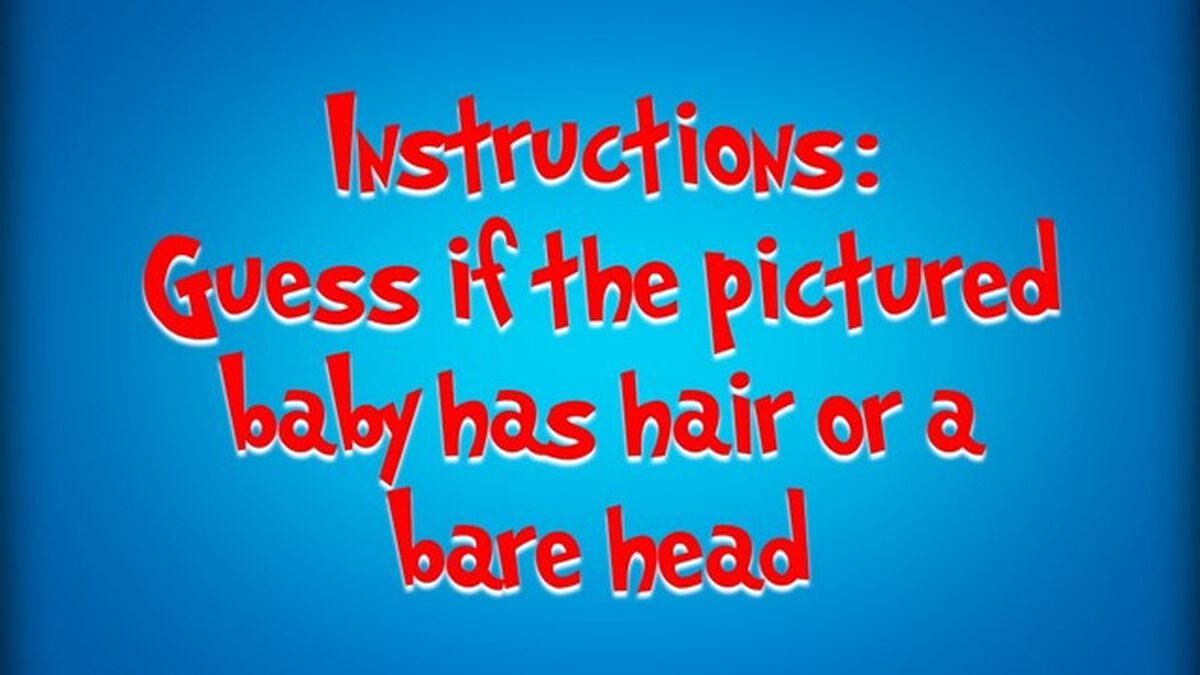 Babies: Hair or Bare? image number null