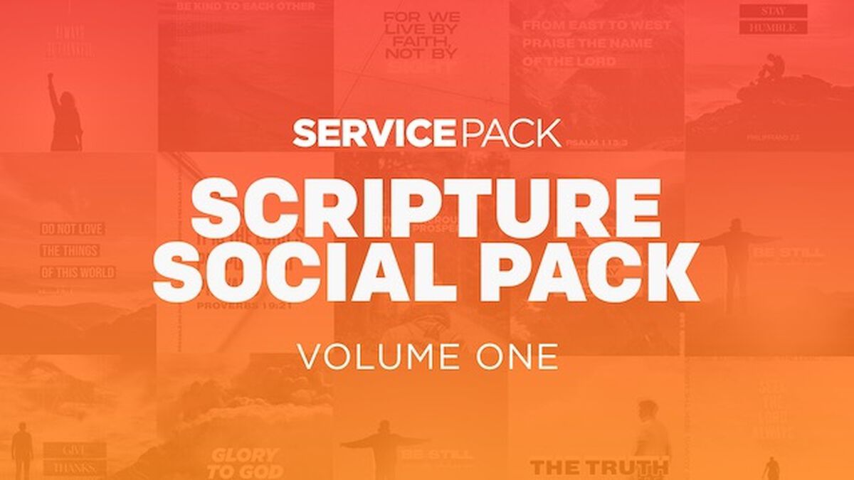 Scripture Social Pack Volume One image number null