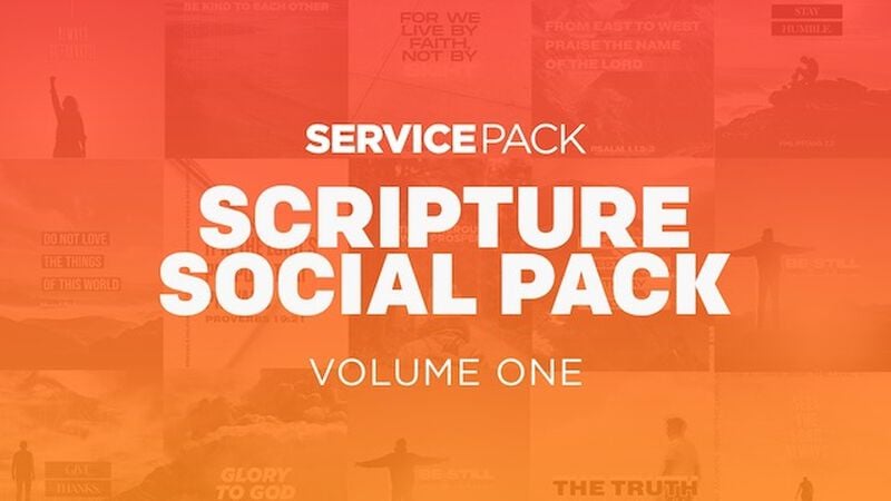 Scripture Social Pack Volume One