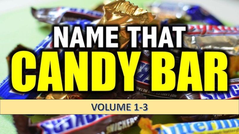 Name That Candy Bar Vol 1-3 Bundle