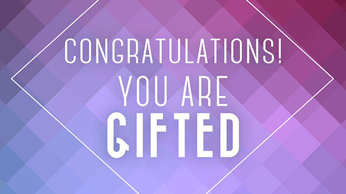 Congratulations! You Are Gifted (reproducible growth booklets) image number null