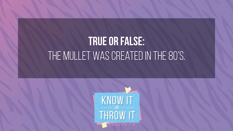 Know it or Throw it: 80's Edition