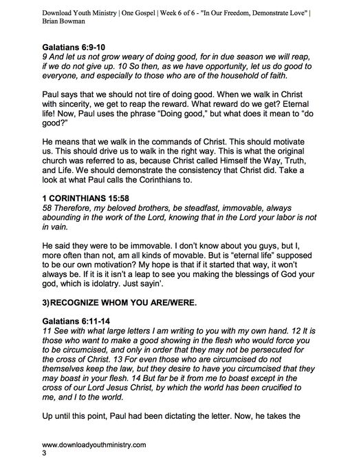 One Gospel image number null