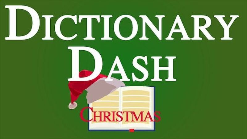 Dictionary Dash – Christmas Edition