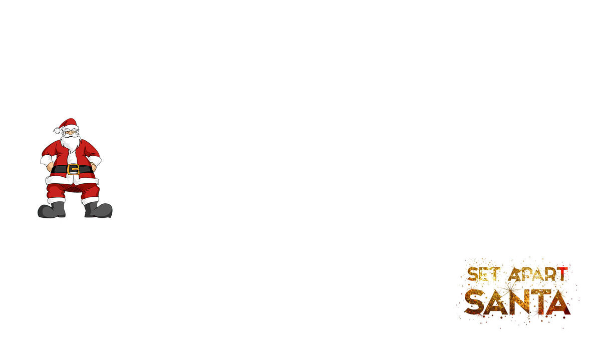 Set Apart Santa image number null
