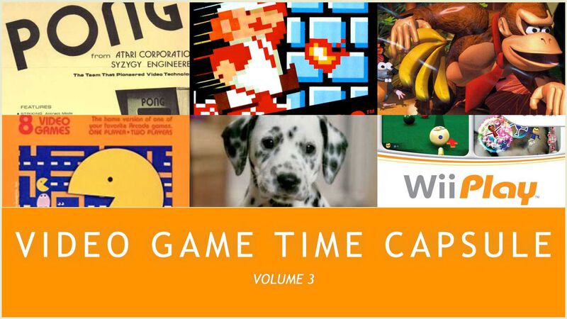 Video Game Time Capsule – Volume 3