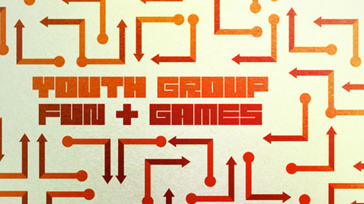Games youth message group with a Encouragement Game
