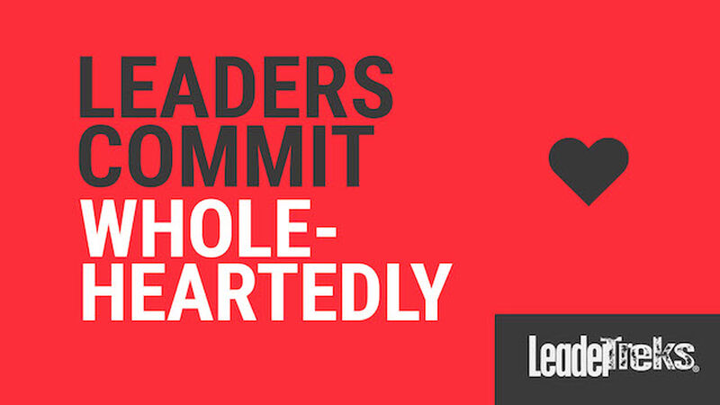 Student Leaders Commit Wholeheartedly