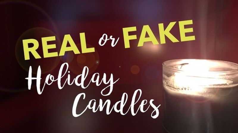 Holiday Candle Real or Fake