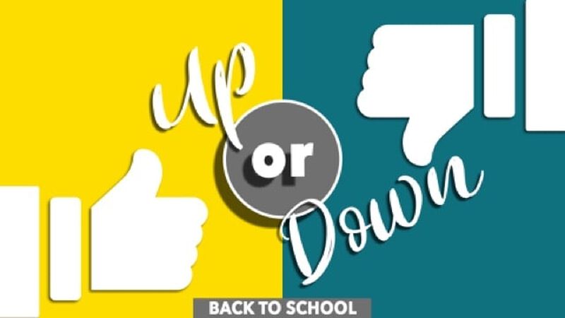 Up or Down: Back to School Edition