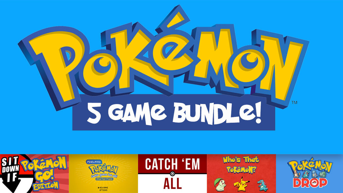Pokemon 5-Game Bundle image number null