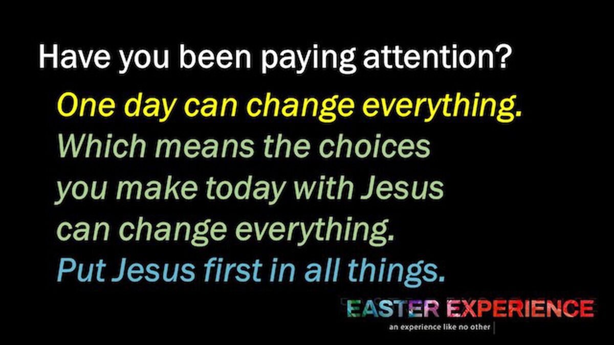 Easter Experience image number null