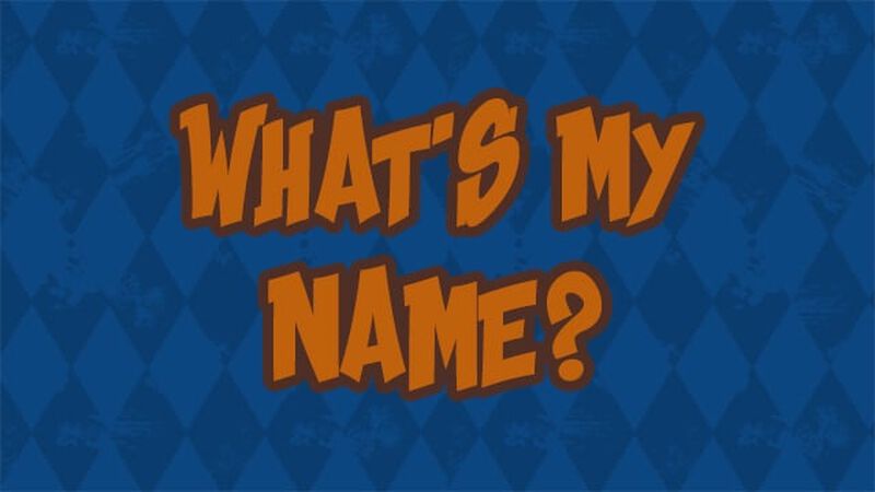 What's My Name?