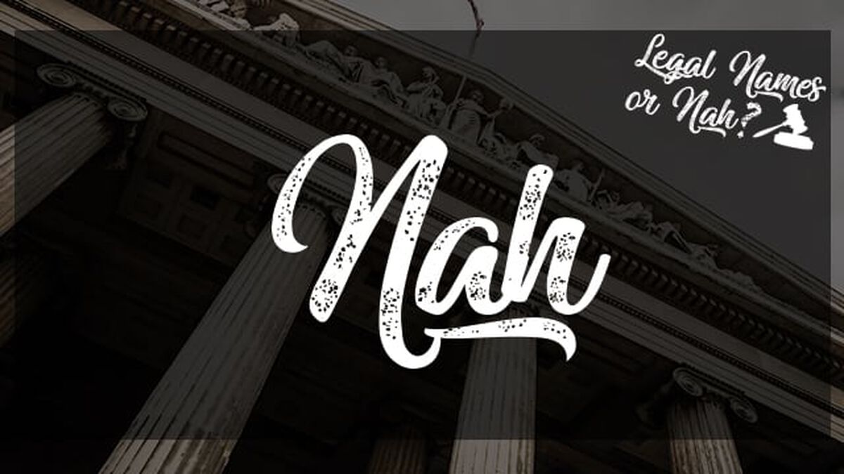 Legal Names Or Nah? image number null