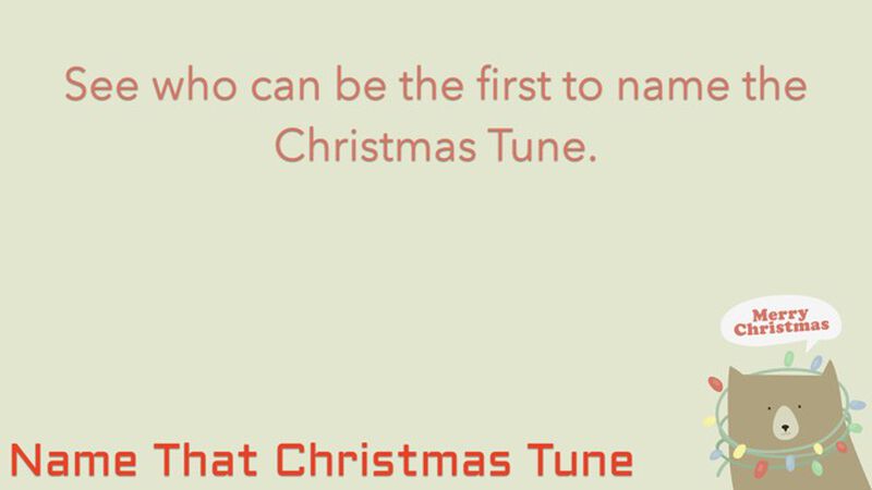 Festive Bear&rsquo;s Name That Christmas Tune