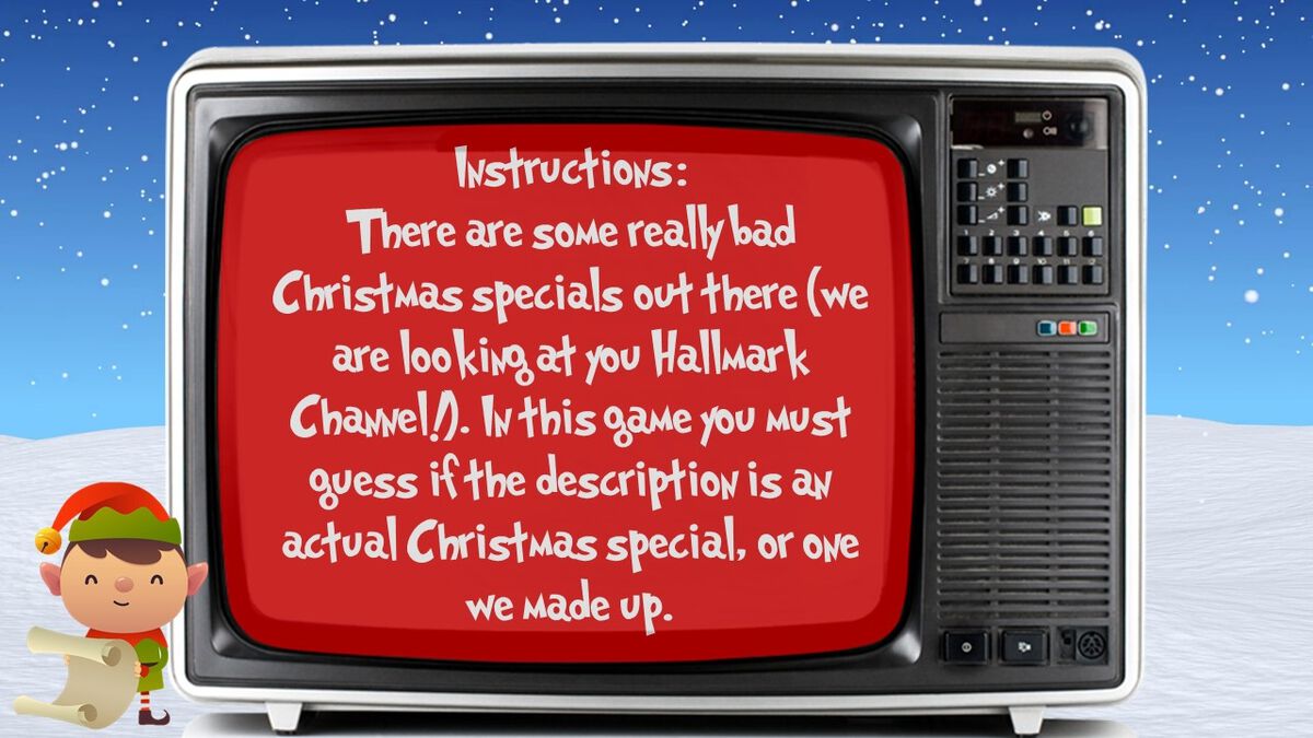 Christmas Special: Fake or Just Really Bad? image number null